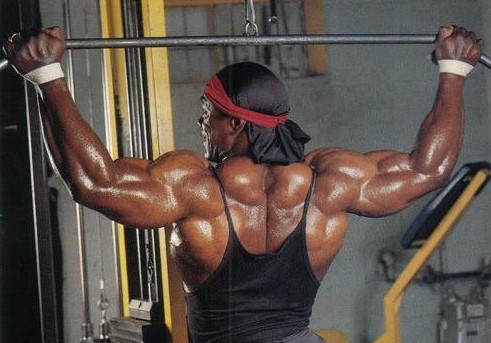 Lee Haney behind-the-neck