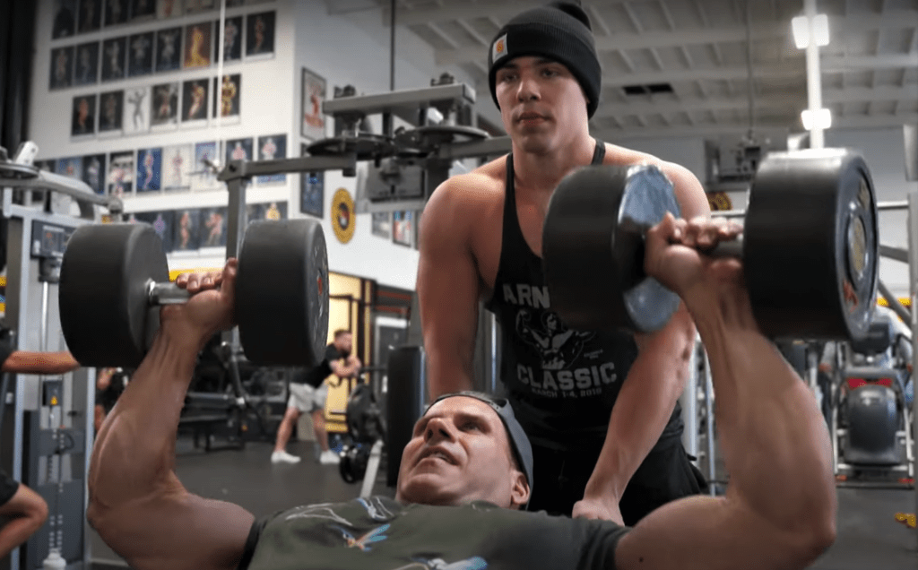 Jay Cutler bodybuilder training