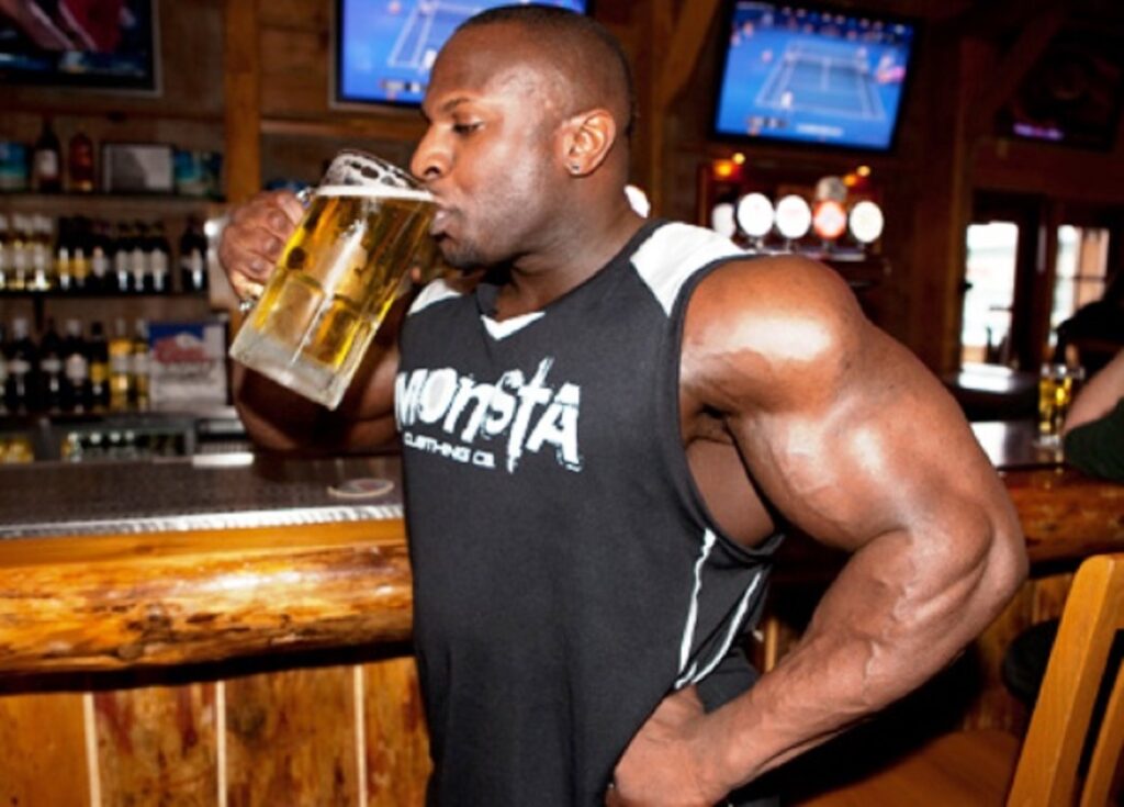 bodybuilding and beer